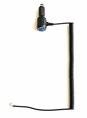 Picture of DCPOWER Coiled/Curled Power Cord Replacement for Beltronics Pro 300, Beltronics Pro 500 Radar Detector