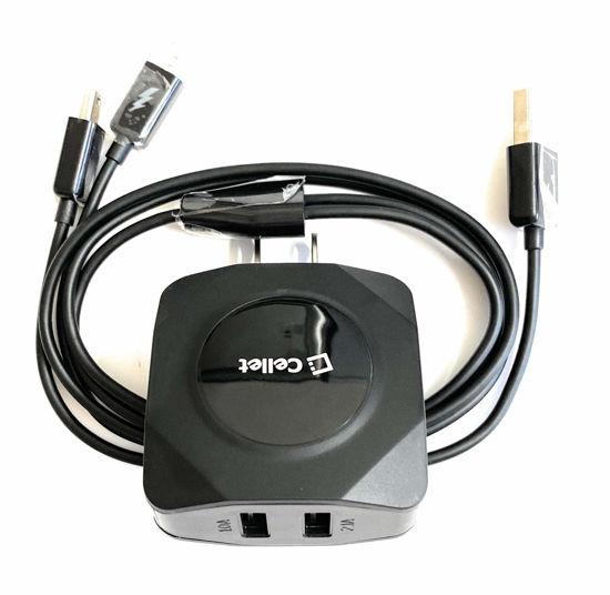 Picture of DCPOWER Home Adapter/Power Supply and Y-Split Cord Compatible Replacement for Motorola T402 Go Outdoors FRS-GMRS