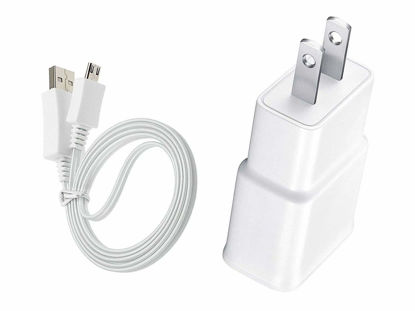 Picture of JNSupplier 6 Feet AC/DC Wall Power Charger Adapter Cord for Samsung Galaxy Tab 4 7.0 SM-T230NU