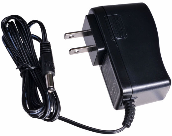 Picture of VideoSecu DC 12V 1A CCTV Power Supply Adapter AC to DC 1000mA Regulated Power 10ft Long Cord for Home Security Camera Surveillance System PW121A 1AP