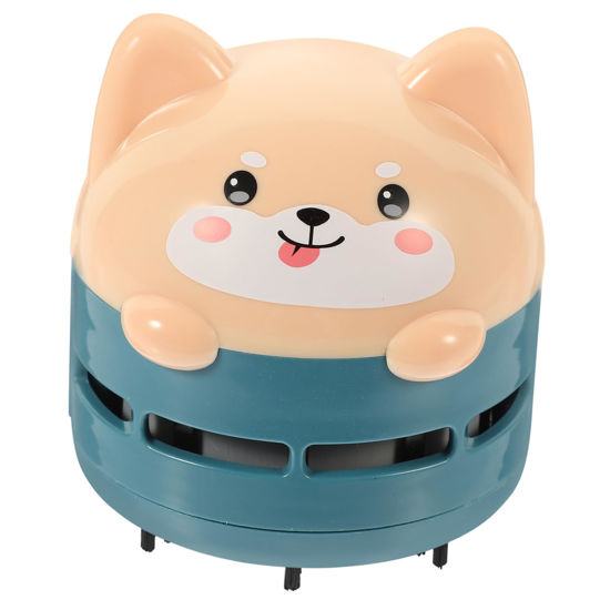 Picture of Homoyoyo 1 Pc Mini Vacuum Cleaner Desktop Vacuum Cleaner Keyboard Vacuum Cleaner Keyboards Mini Cleaner Dust Cleaner for Home Mini Keyboard Vacuum Mini Desk Vacuum Cartoon Dust Collector