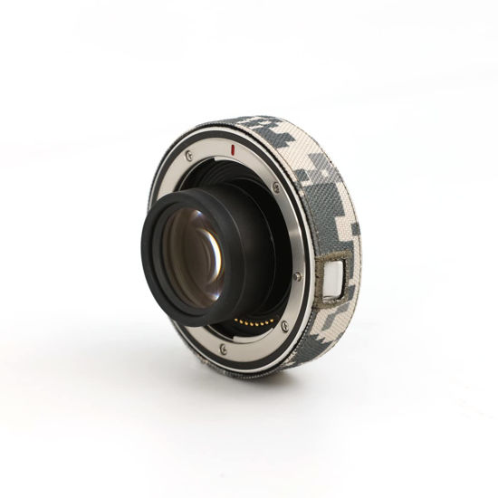 Picture of Rolanpro Camera Lens Camouflage Rain Cover Barlow Cover for Canon RF 1.4X DSLR Camera Barlow