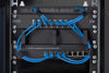 Picture of Digitus Shelf - 1U - 10" (254 mm) - for Network Cabinet - 150 mm deep - Perforated Sheet Steel - Black