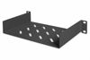 Picture of Digitus Shelf - 1U - 10" (254 mm) - for Network Cabinet - 150 mm deep - Perforated Sheet Steel - Black