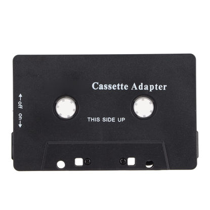 Picture of Car Audio Bluetooth Cassette Receiver, Noise Reduction Stereo High Fidelity Tape Aux Receiver, Ideal for Home or Car Speaker System(Black)