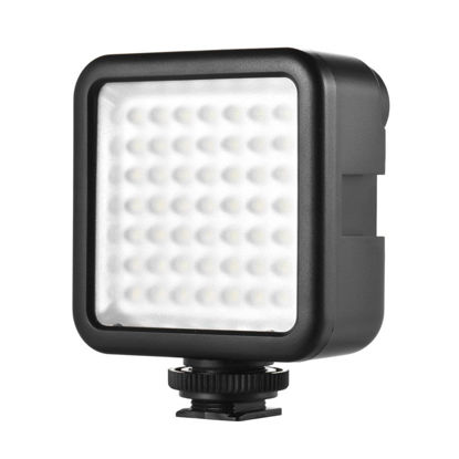 Picture of Andoer Mini Led Camera Light,Ultra Bright 49 LED Video Light,Dimmable Panel Video Ligh with Shoe Mount Adapter for Canon Nikon Sony A7 DSLR Cameras