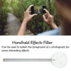 Picture of GOWENIC Transparent Long Handled Wearable Water Shaped Glass Prism, Photography Foreground Bokeh Props, Handheld Effect Filters for People Landscape Photography