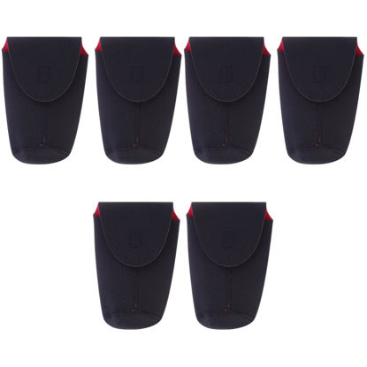 Picture of Mobestech 6 Pcs Lens Pouch Lens Sleeve Lens Barrel Lens Bag