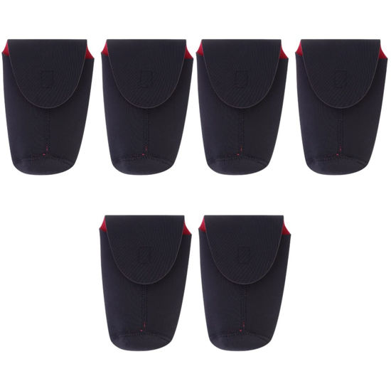 Picture of Mobestech 6 Pcs Lens Pouch Lens Sleeve Lens Barrel Lens Bag
