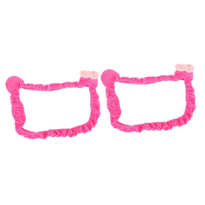 Picture of KOMBIUDA 2 pcs Inch LED Design Case Adorable Elastic Cute for Sleeve Screen Furry LCD Cat Display Panel Ear Gift Year Monitor Xmas New with Laptop Border Tv Computer Static
