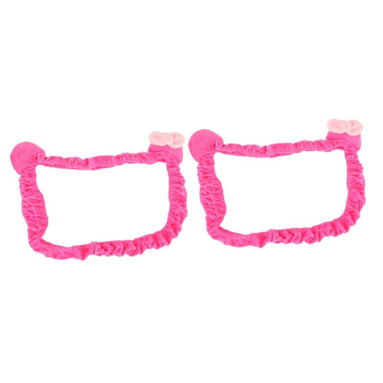 Picture of KOMBIUDA 2 pcs Inch LED Design Case Adorable Elastic Cute for Sleeve Screen Furry LCD Cat Display Panel Ear Gift Year Monitor Xmas New with Laptop Border Tv Computer Static