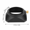 Picture of Lens Hood, Camera Lens Shade, DV Lens hood, 46mm Square Lens Hood Shade for DV Camcorder Digital Video Camera Lens Filter or Barrel Thread