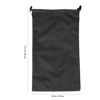 Picture of LOGOFUN 3PCS Drawstring Carrying Bag for Tripod Selfie Stick Storage Bag Tripod Carrying Case with Strap for Outdoor Supply - Black 25 * 45CM