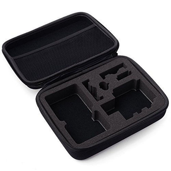 Picture of Glorich Middle Size EVA Collection box Protective Shell Box for GoPro Hero 4/3+/3/2/1, Black Waterproof