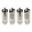 Picture of KTELLTY 6E2 Amplifier Valve Electronic Indicator Tube Replace EM84 for Enhance Amplified Speaker Tone Quality Vacuum Tube 4Pcs