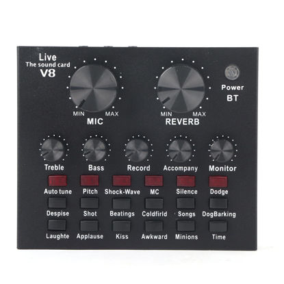 Picture of Live Broadcast Sound Card, 112 Kinds of Electric Sound Support for Dual Mobile Phone Computer - for Bluetooth Protocol 4.1
