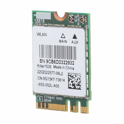 Picture of Game Wireless Network Card,Dual Band 802.11ac NGFF M.2 867Mbps Bluetooth 4.1 Game Wireless Network Card for Killer WirelessAC 1535