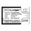 Picture of Replacement Battery for Garmin 010-01055-15 GLO. GLO 2 010-02184-01 010-11935-00 (1200mAh)