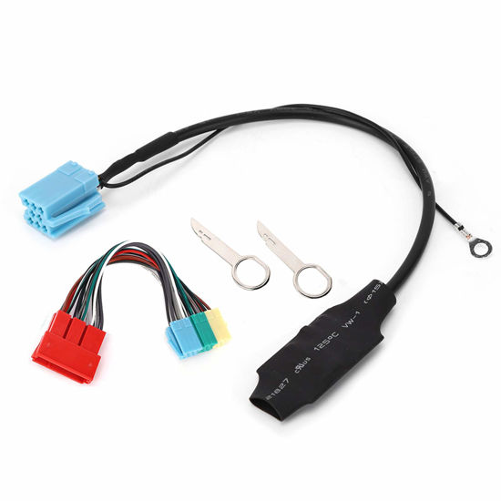 Picture of Audio Adapter, Qiilu Car Radio Connector, 20pin/8pin Bluetooth 5.0 Audio Adapter Radio Connector Car Stereo Fits for A2 8L 8P