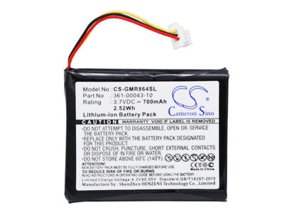 Picture of 700mAh/3.7V Replacement Battery for Garmin Delta XC Remote Dog Training C Delta Handheld Delta Upland 010-11864-00 361-00043-10 010-01069-01