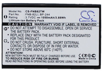 Picture of Enyuly 1050mAh Replacement Battery for YAESU VX-1 VR-160 VX-2R VX-3 VX-2E VX-2 FNB-82LI (3.7V)