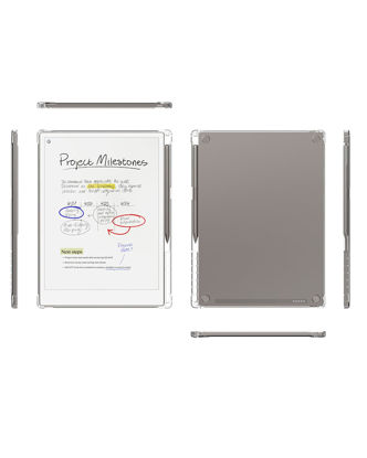 Picture of for Remarkable Paper Pro e-Reader Case,Ultra-Thin Full Coverage Corner,BOVUGAC Soft TPU Shockproof Kids Friendly for Remarkable Paper Pro 11.8" 2024 Case Cover (Clear)