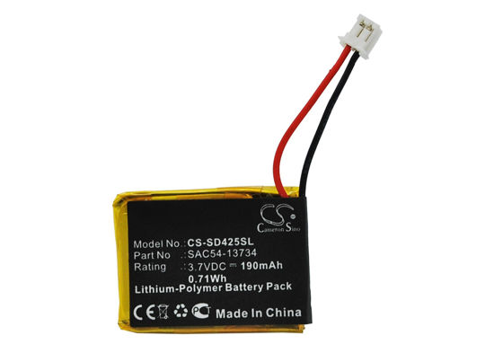 Picture of Replacement Battery for SPORTDOG SD-425 SD-425S FieldTrainer 425 FieldTrainer 425S FT-125 Transmitter FT-125W Transmitter SD-425 transmitters SD-425CAMO Remote Transmitter SDT00-13857