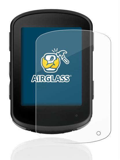 Picture of brotect Glass Screen Protector Film Compatible with Garmin Edge 840 - Glass-Foil 9H Protection [Scratch Resistant, High Clarity]