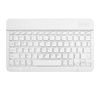 Picture of 10-Inch Mini Ultra-Slim Bluetooth Keyboard Portable Wireless Keyboard Rechargeable for Apple iPad iPhone Samsung Tablet Phone Smartphone iOS Android Windows (White)