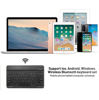 Picture of 10-Inch Mini Ultra-Slim Bluetooth Keyboard Portable Wireless Keyboard Rechargeable for Apple iPad iPhone Samsung Tablet Phone Smartphone iOS Android Windows (Purple)