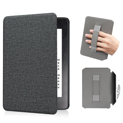 Picture of Case for 7 Inch Kindl-e Paperwhite 12th Gen 2024 and Kindl-e Colorsoft Signature Edition Cover,NOUKAJU Case for Kindl-e Paperwhite 2024 (12th Gen) 7 inch,Auto Sleep Wake,Hand Strap Feature(Black)