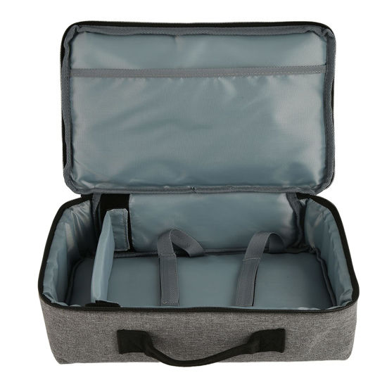 Picture of Tyenaza Projector Carrying Case, Heavy Duty Projector Bag Portable Storage Travel Case with Sturdy Handle, 13.6 x 7.9 x 4 Inch
