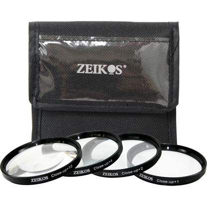 Picture of Zeikos ZE-CU472 Closeup Filter Set 72MM (4-Piece)