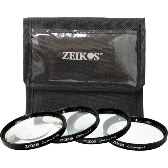 Picture of Zeikos ZE-CU472 Closeup Filter Set 72MM (4-Piece)
