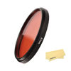 Picture of Red Filter for Sea Frogs SF-PH-02, for Meikon Seafrogs housing for FujiTG6/5/4, Sony RX100(I-V), RX100VII, a6500, a6300,a6000,a6400 and Other Case with 67mm Threaded Interface