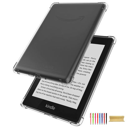 Picture of Clear Case for 7" Kindle Paperwhite 12th Generation 2024/ Kindle Colorsoft Case,Ultra Slim Anti-Yellow Soft TPU Flexible Transparent Bumper Back Cover for Amazon Kindle Paperwhite 2024 E-Reader,Clear