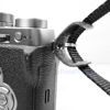 Picture of Foto&Tech Leather Protector Cover Pad and Lug Ring Camera Strap Triangle Split Hook Compatible with Fujifilm Lecia Nikon Canon Sony Olympus Pentax Panasonic SLR RF Mirrorless Camera (Black, 1 Pair)
