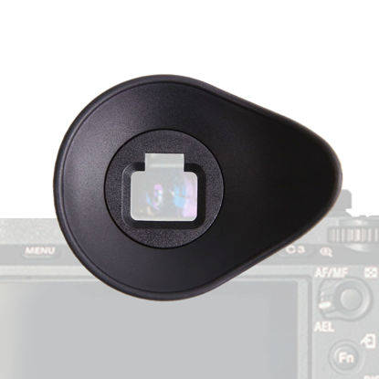 Picture of Foto&Tech Oval Soft Rubber A7 Eyecup, Eye Cup Cover Eyepiece Viewfinder Compatible with Sony α7II, α7SII, α7RII, α7R, α7S, α7, α58