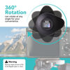 Picture of Foto&Tech Oval Soft Rubber A7 Eyecup, Eye Cup Cover Eyepiece Viewfinder Compatible with Sony α7II, α7SII, α7RII, α7R, α7S, α7, α58