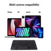 Picture of Wireless Keyboard, Bluetooth Keyboard with Touchpad for iPad, Ultra-Thin Rechargeable Keyboard with Easy Media Control for PC, Windows, Mac, Android, iOS, Laptop, Tablet-Black