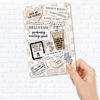 Picture of Clear Back Cover Insert for Kindle | Kindle Insert for Clear Case | Booktok Bookish Cardstock Sticker Case Insert | Kindle Stickers | Smut Book Gifts for Women (Kindle Paperwhite 10th Generation)