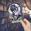 Picture of Clear Back Cover Insert for Kindle, The Reader Tarot Card, Bookish Card Insert for E Reader, Kindle Decor, Booktok Sticker Case Insert, Book Gifts for Women (Kindle Basic 6 inch)