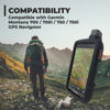 Picture of Wearable4U Silicone Protective Case for Garmin Montana 700/700i/750/750i Silicone Protective Cover (Black) - Rugged Handheld GPS Navigator Accessories