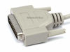 Picture of Monoprice DB25 Molded Cable - 15 Feet - White | Male to Female