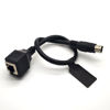 Picture of GXMRHWY Female RJ45 to 8-Pin Mini Din Male Changer Cable 30CM