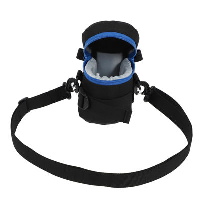 Picture of CAXUSD 1pc Lens Bag Polyester Lens Pouch Bag for Dslr Camera Lens Camera Lens Case Water Resistant Lens Cases Camera Lenses Camera Lens Carrier Oxford Cloth Camera Bag Shockproof
