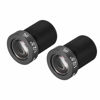 Picture of uxcell 2 Pcs CCTV Camera Lens 12mm Focal Length 5MP F2.0 1/3 Inch Wide Angle for CCD Camera