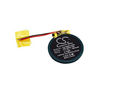 Picture of Battery Replacement for Garmin Approach S1, Approach S3, Approach S4, Forerunner 110, Forerunner 210, Forerunner 210W, Forerunner S1, Forerunner S1W Part NO 361-00047-00, 361-00064-00