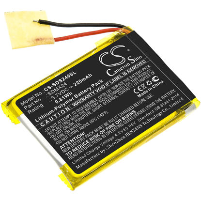Picture of Flujoy 220mAh/3.7V Replacement Battery for SD Sansa Clip Sport SDMX24