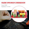 Picture of Srutueo 2Pcs 200W 3 Way Audio Speaker Crossover Treble + Midrange + Bass Crossover Speakers Filter Frequency Divider, red, 496818